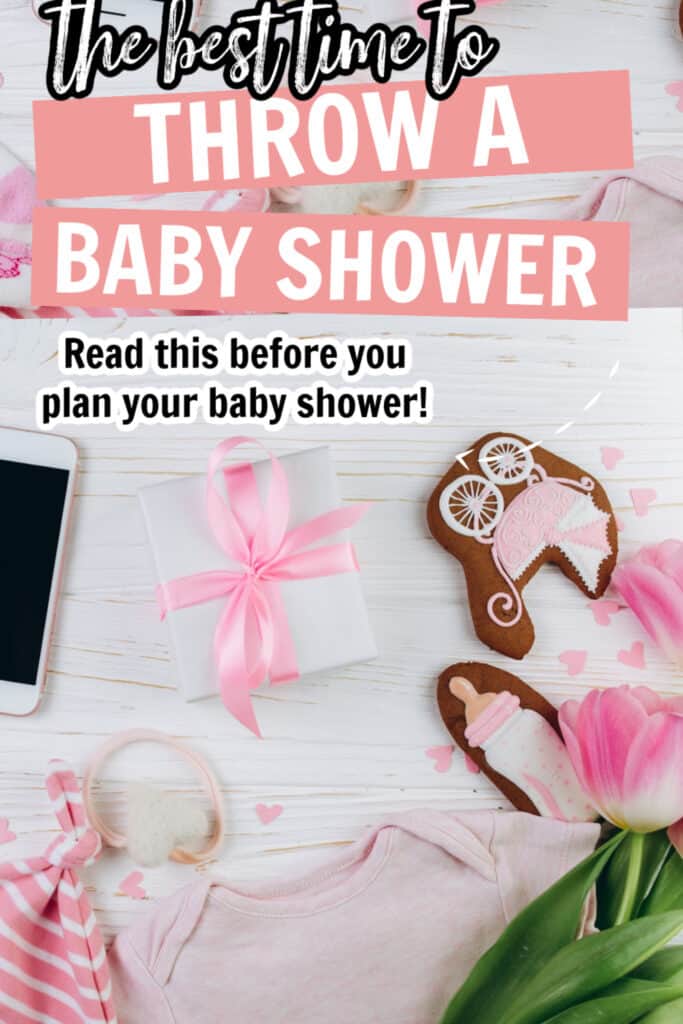 best time to throw baby shower pinterestpin