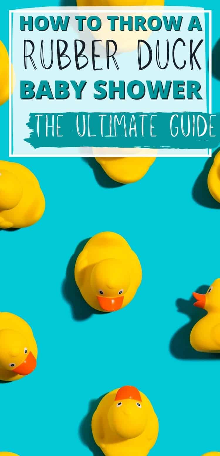 How to Throw an Adorable Rubber Duck Baby Shower