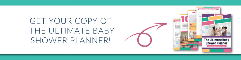 baby shower planner images